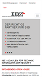 Mobile Screenshot of ibz.ch