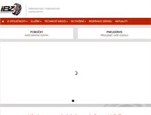 Tablet Screenshot of ibz.cz